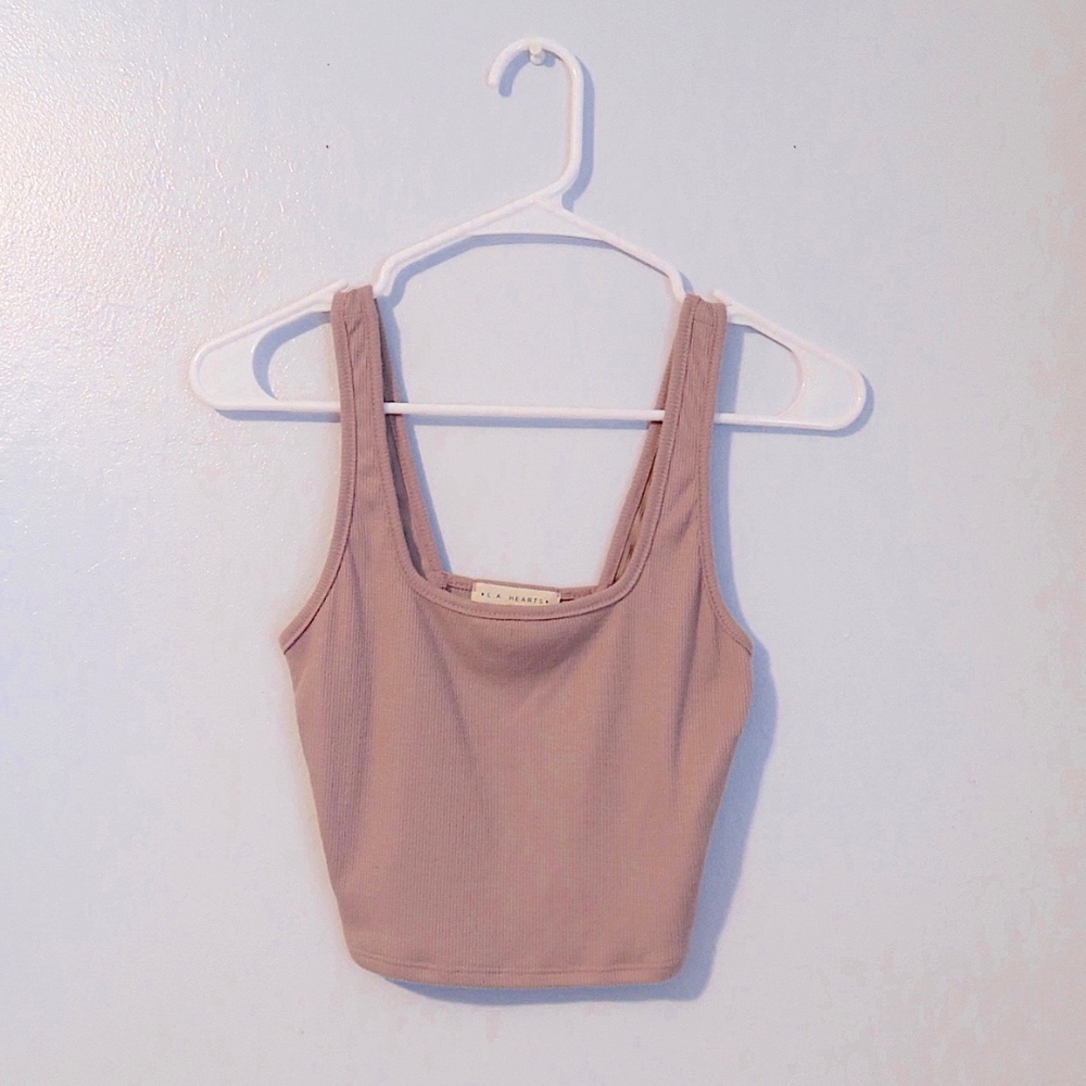 Mauve Crop Top